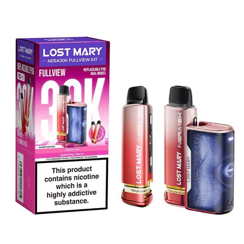 Lost Mary Nera 30K Fullview Prefilled Pod Kit - Box of 5