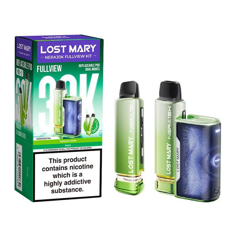 Lost Mary Nera 30K Fullview Prefilled Pod Kit - Box of 5