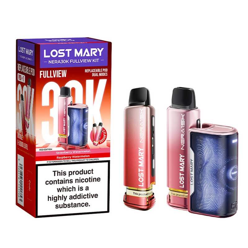 Lost Mary Nera 30K Fullview Prefilled Pod Kit - Box of 5