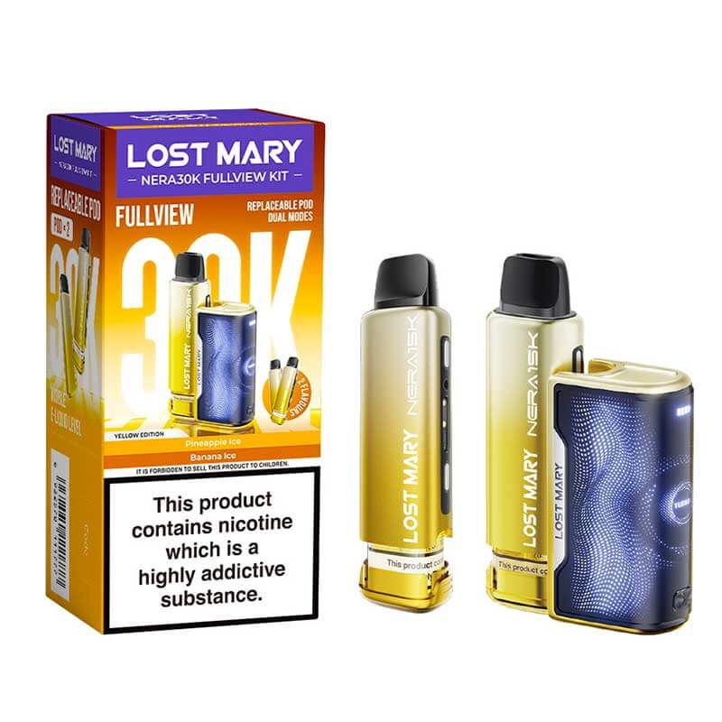 Lost Mary Nera 30K Fullview Prefilled Pod Kit - Box of 5