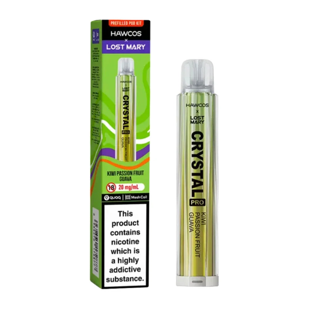 Hawcos x Lost Mary Crystal Pro 600 Prefilled Pod Kit