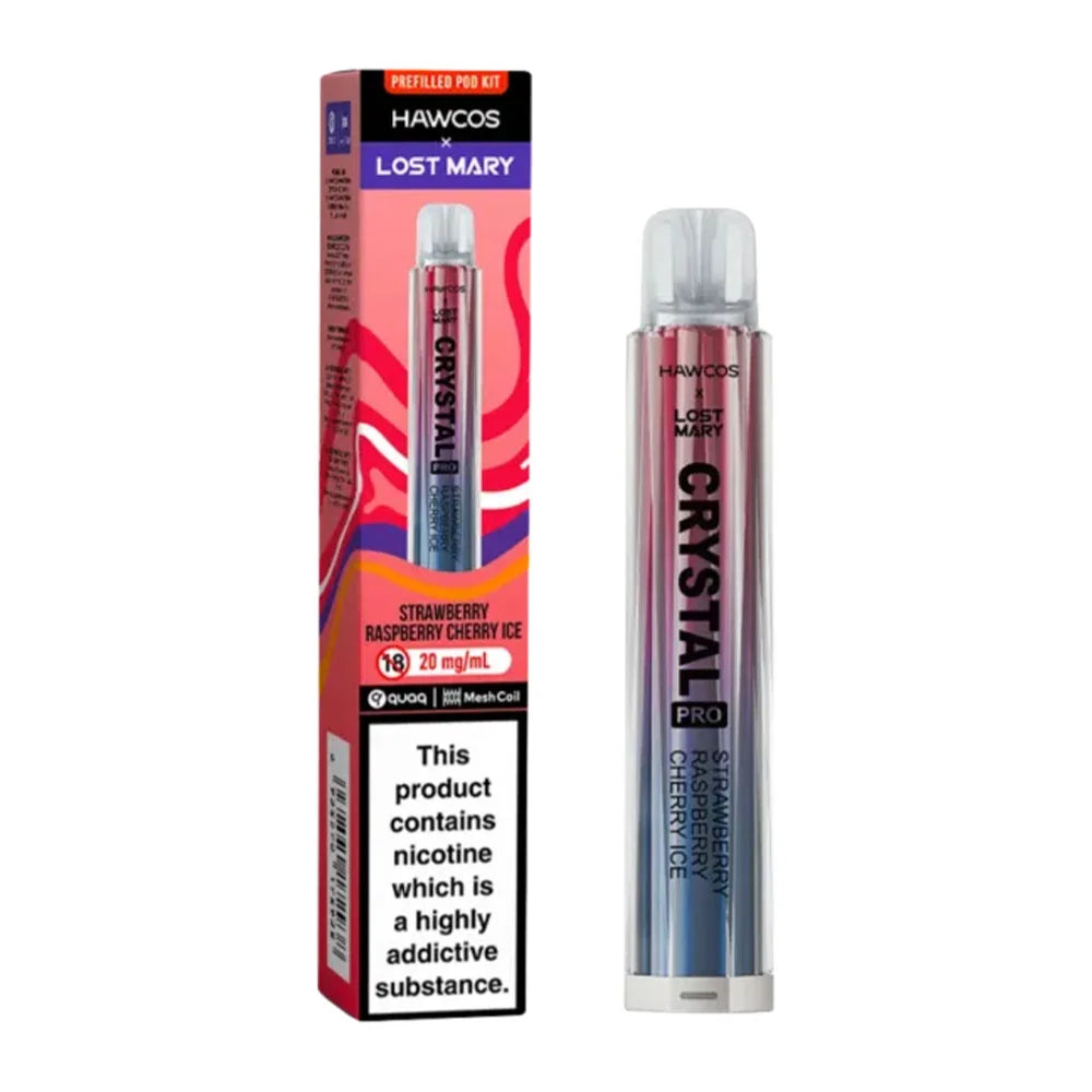 Hawcos x Lost Mary Crystal Pro 600 Prefilled Pod Kit