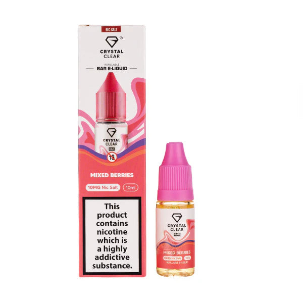 Crystal Clear Nic Salts 10ml