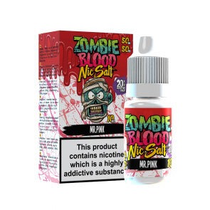 MR PINK NIC SALT 10ML ZOMBIE BLOOD PACK OF 5
