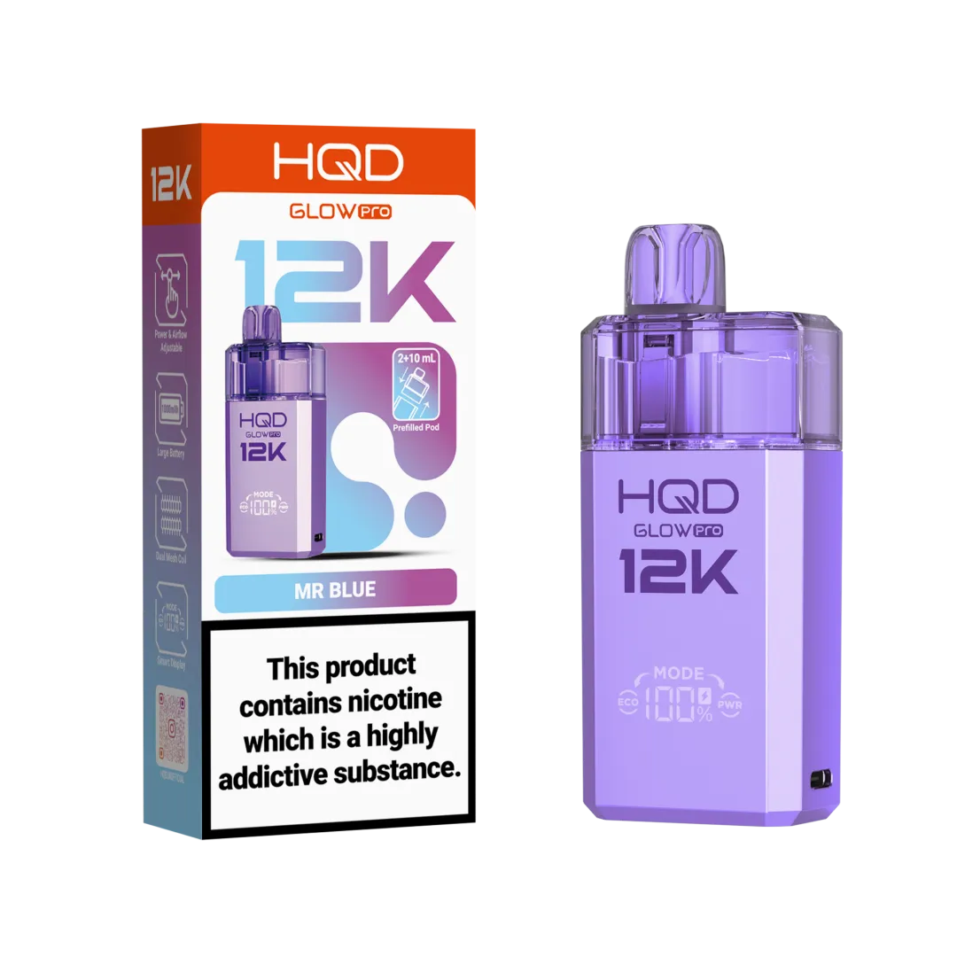 HQD Glow Pro 12k Prefiiled Kit