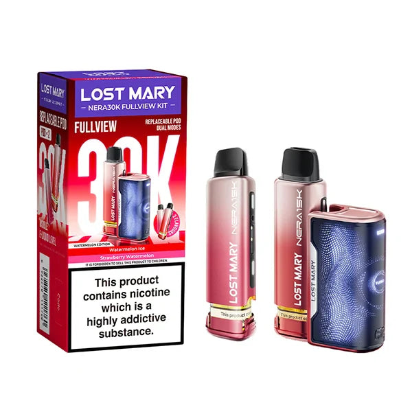 Lost Mary Nera 30K Fullview Prefilled Pod Kit - Box of 10