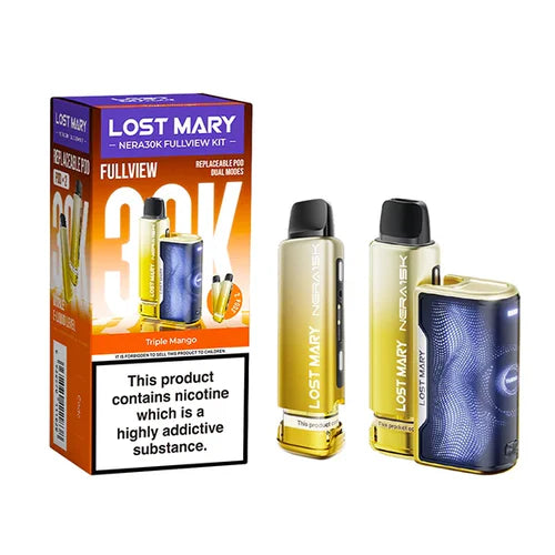 Lost Mary Nera 30K Fullview Prefilled Pod Kit - Box of 10