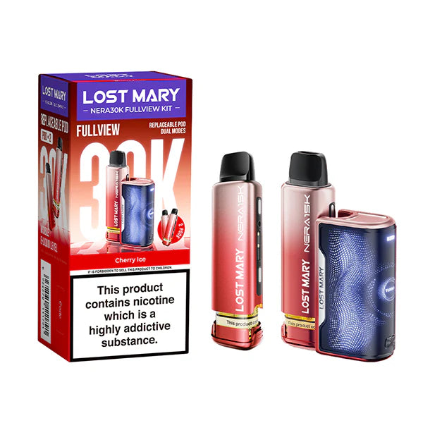 Lost Mary Nera 30K Fullview Prefilled Pod Kit - Box of 10