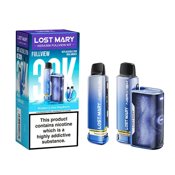 Lost Mary Nera 30K Fullview Prefilled Pod Kit - Box of 10