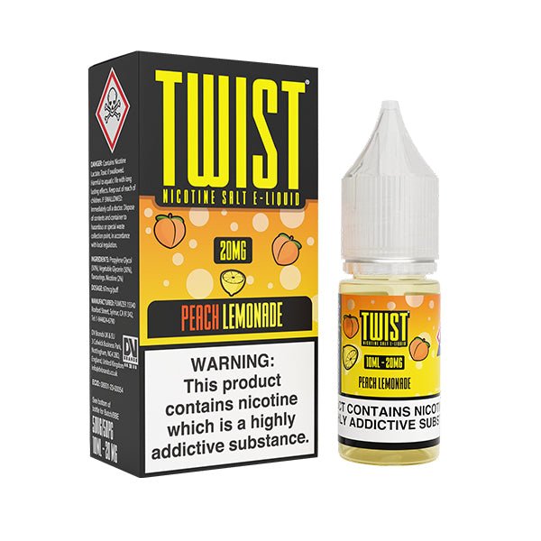 Peach Lemonade 10ml Nic Salt Twist