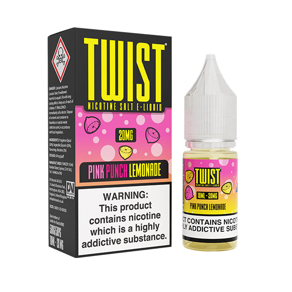 Pink punch lemonade 10ml nic salt twist