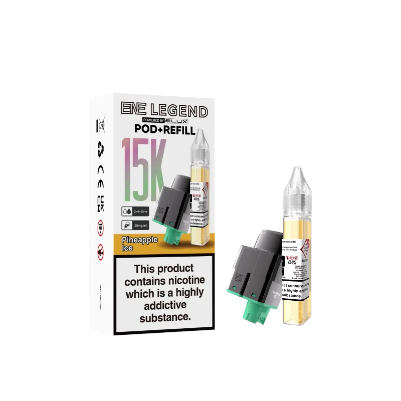 Elux ENE Legend 15K Refill Pods - Box of 5