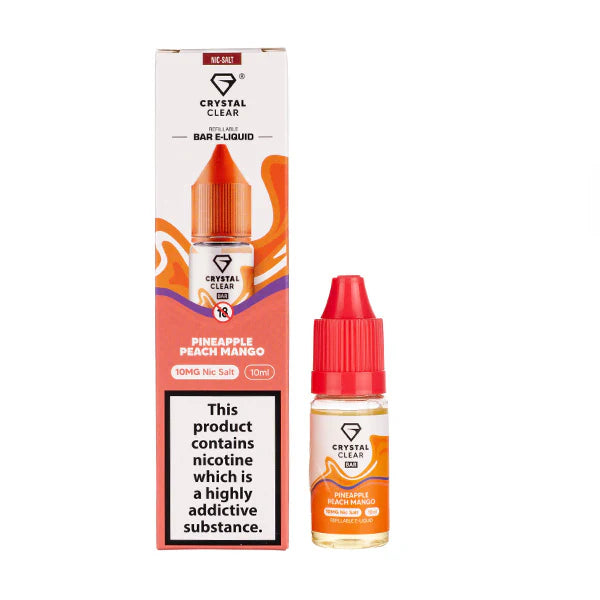 Crystal Clear Nic Salts 10ml