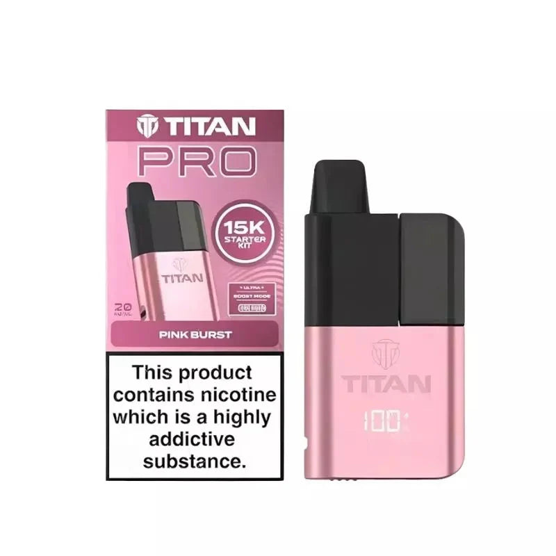 Titan Pro 15K Puffs Prefilled Pod Kit