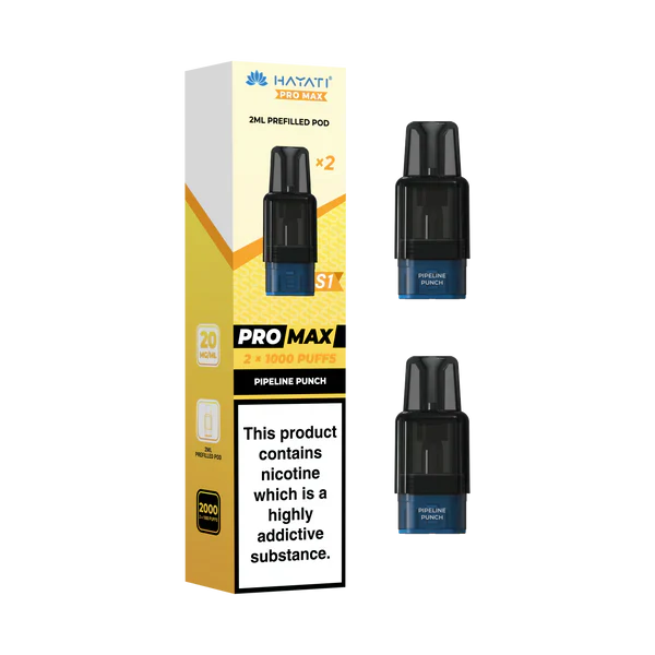 Hayati Pro Max S1 1000+ Prefilled Pods