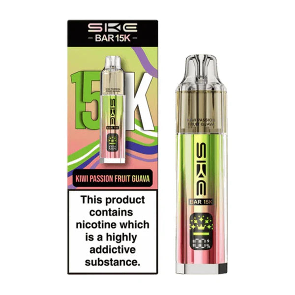 SKE Bar 15K Prefilled Pod Kit - Box of 5