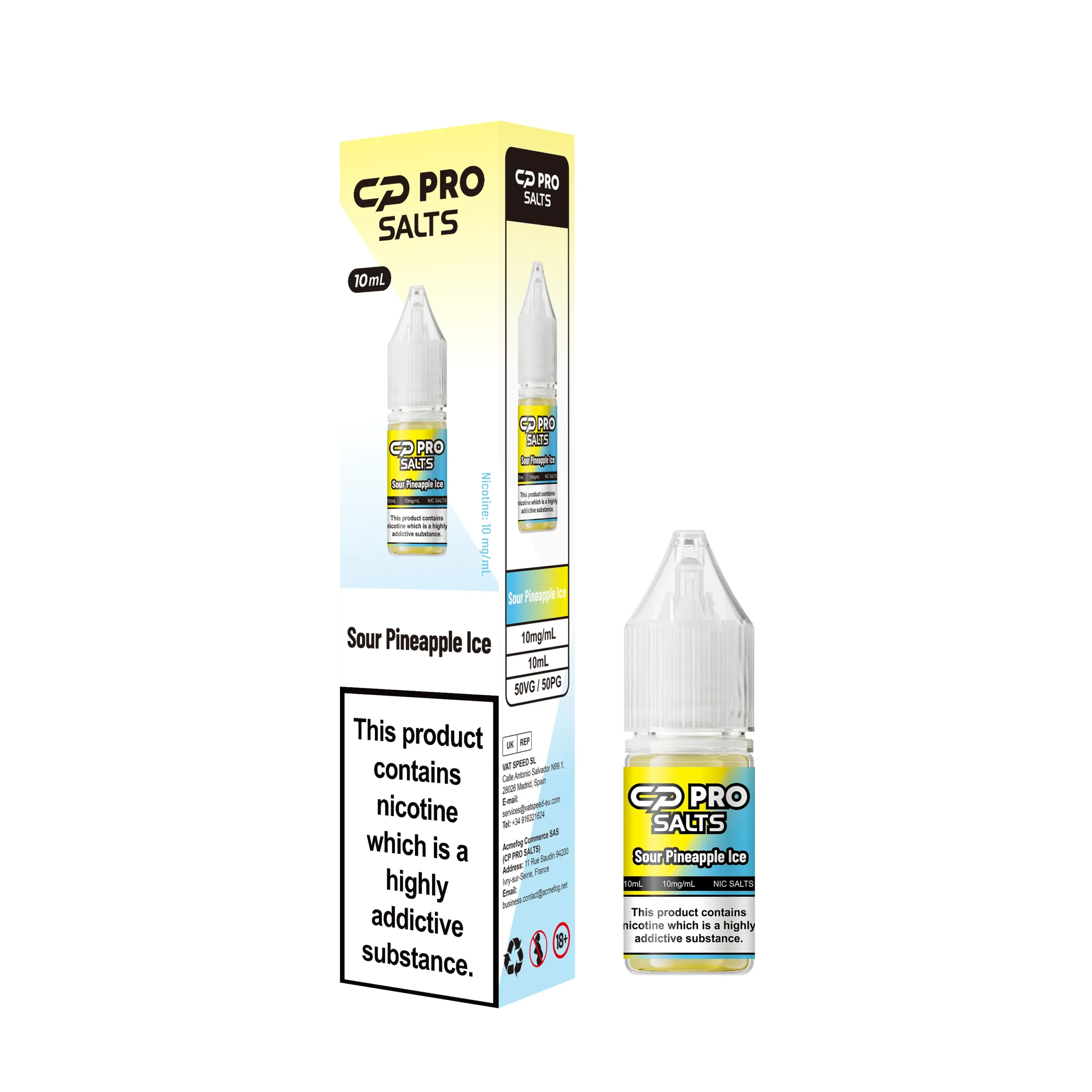 Crystal Pro CP Nic Salt E-Liquid - 10mg & 20mg