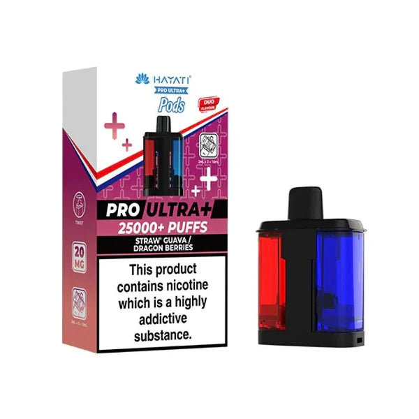 Hayati Pro Ultra Plus 25k Prefilled Pods - Box of 5