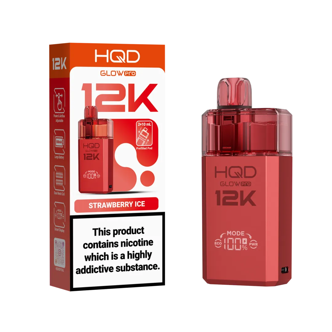 HQD Glow Pro 12k Prefiiled Kit