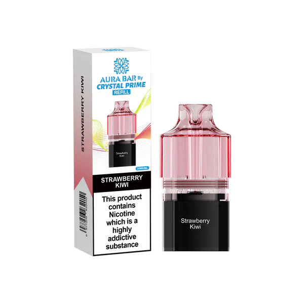 Crystal Prime Aura Bar 10k Replacement Pods - Box of 5