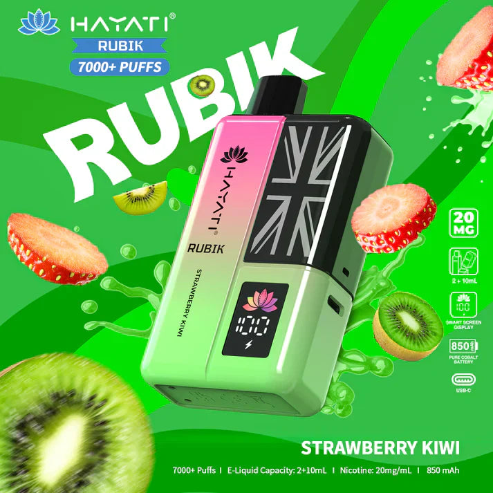 Hayati Rubik 7000+ Puffs Prefilled Kit
