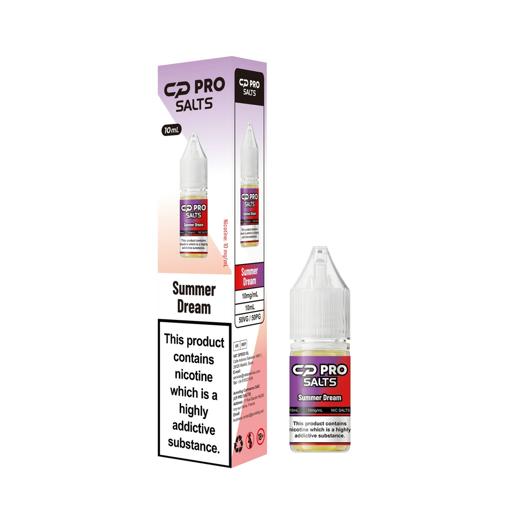 Crystal Pro CP Nic Salt E-Liquid - 10mg & 20mg