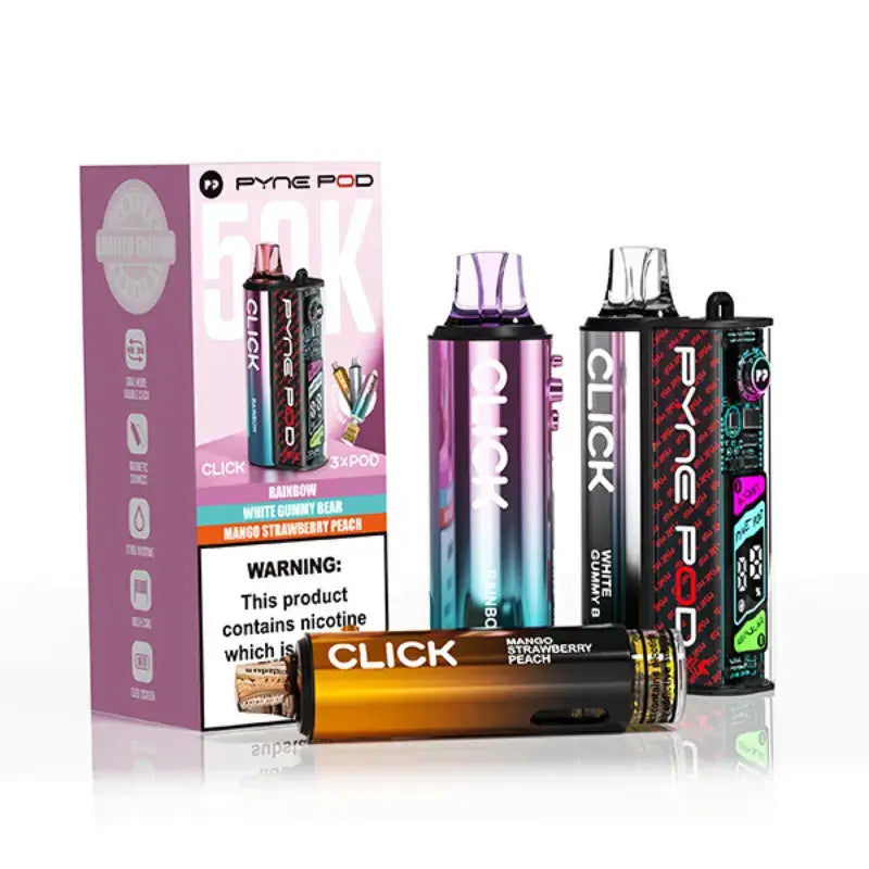 Pyne Pod Click 50K Prefilled Vape - Box of 5