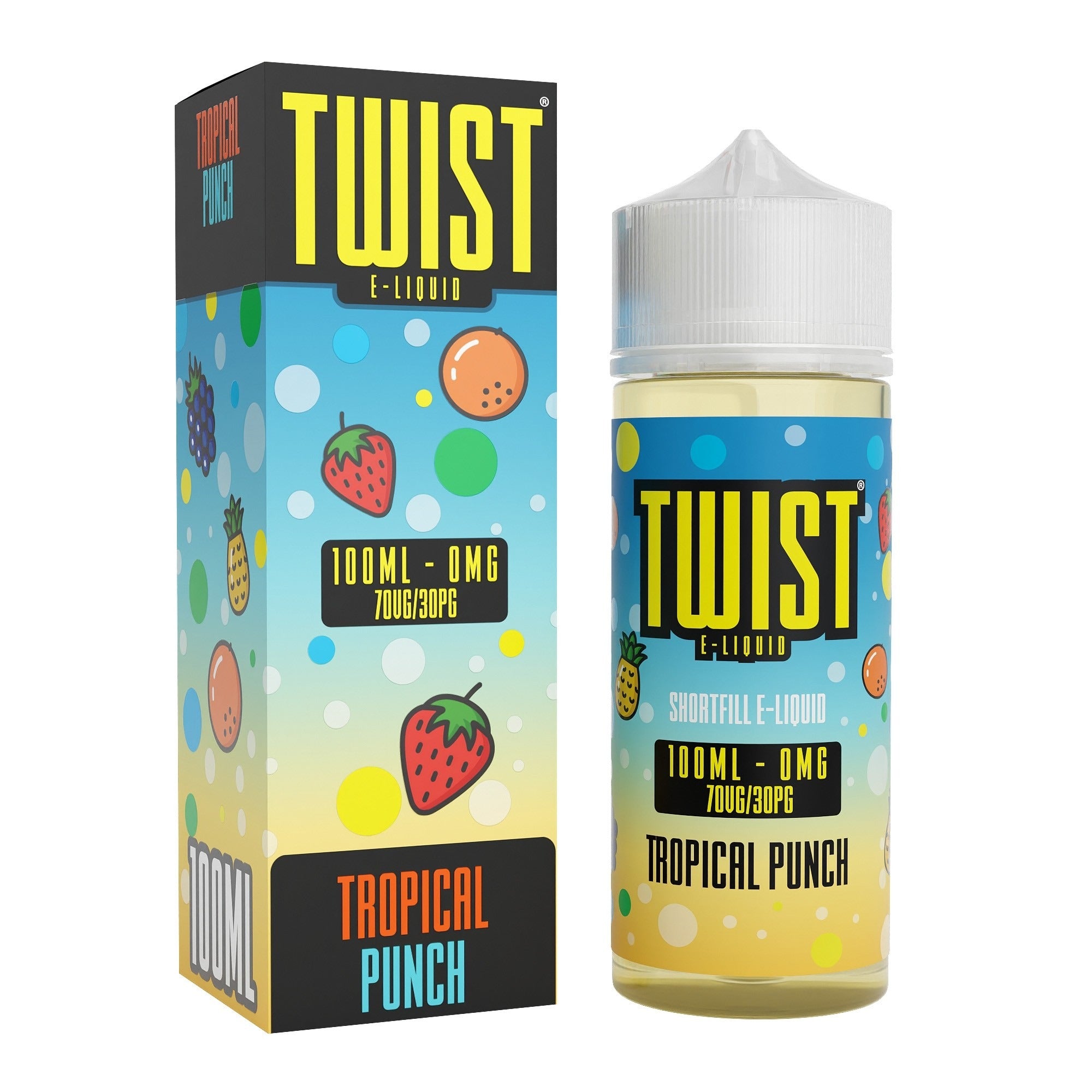 Tropical Punch 100ml E Liquid Twist Liquids