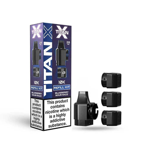 Titan X Prefilled Pods-Box of 10