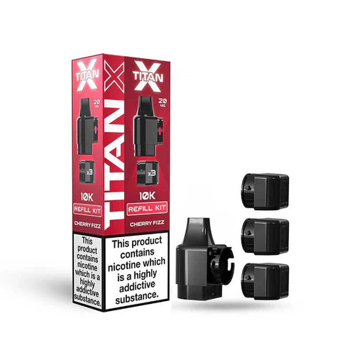 Titan X Prefilled Pods-Box of 10