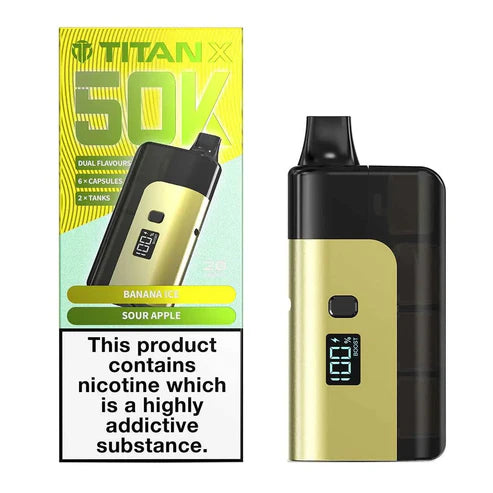 Titan X 50K Puffs Prefilled Pod Kit