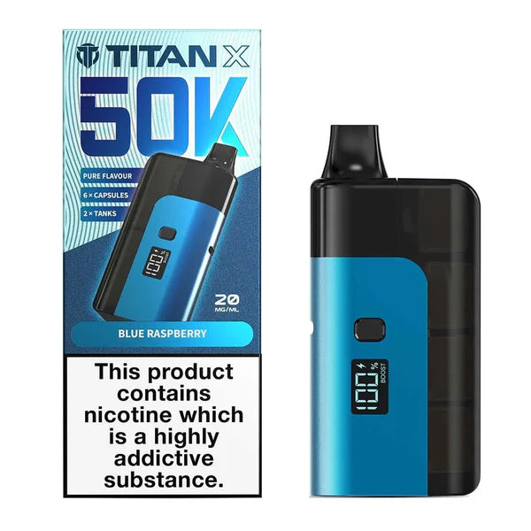 Titan X 50K Puffs Prefilled Pod Kit