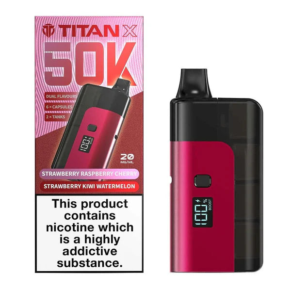 Titan X 50K Puffs Prefilled Pod Kit