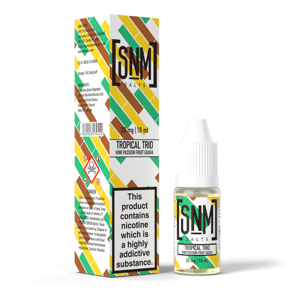 SNM Vapes Nic Salts E-Liquid