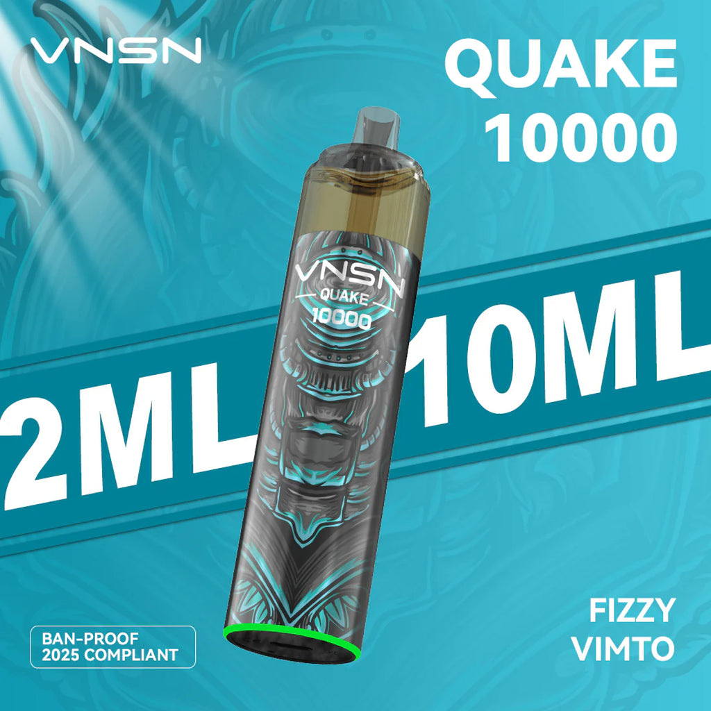VNSN Quake 10k, 10,000 Puffs Prefilled Vape Kit