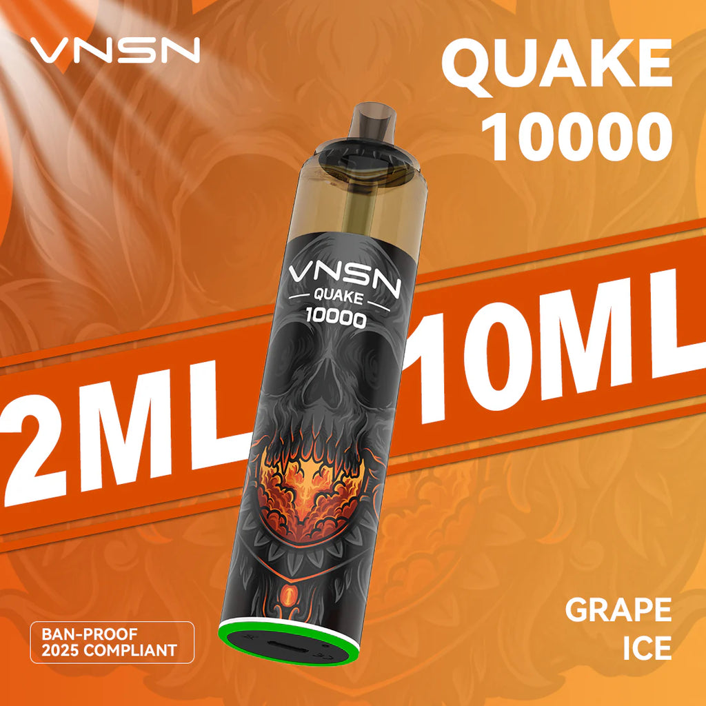 VNSN Quake 10k, 10,000 Puffs Prefilled Vape Kit