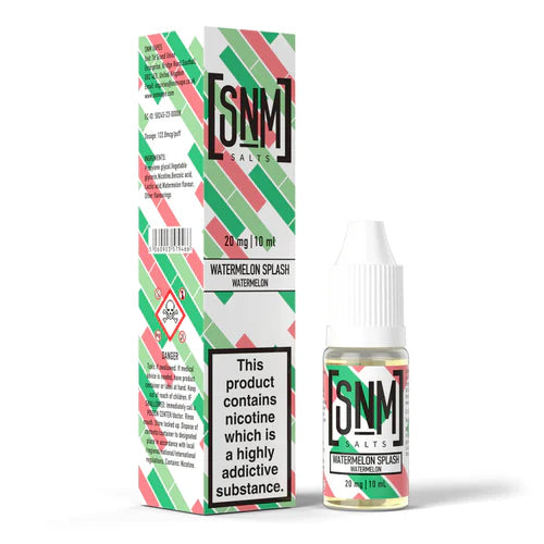 SNM Vapes Nic Salts E-Liquid- Box of 10
