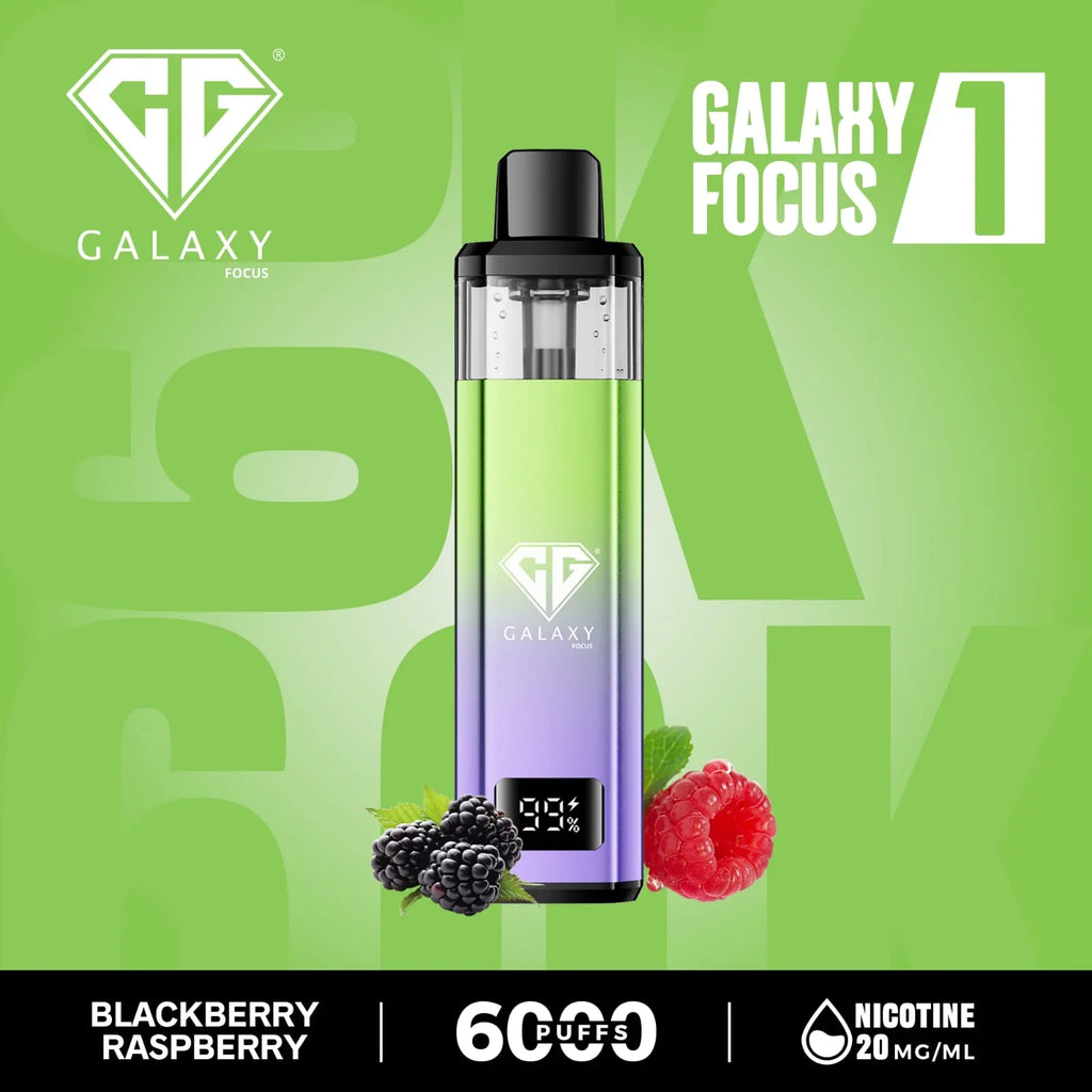 Crystal Galaxy Focus1 6k Puffs Prefilled Pod Kit