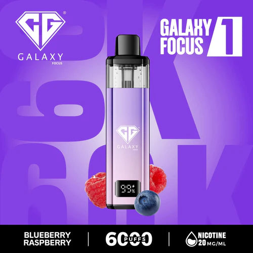 Crystal Galaxy Focus1 6k Puffs Prefilled Pod Kit