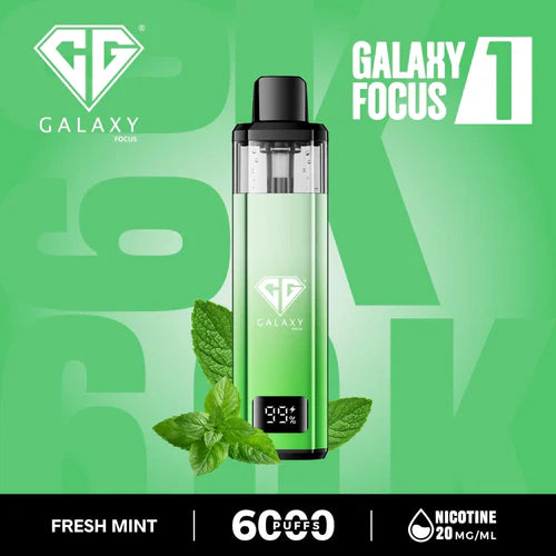 Crystal Galaxy Focus1 6k Puffs Prefilled Pod Kit