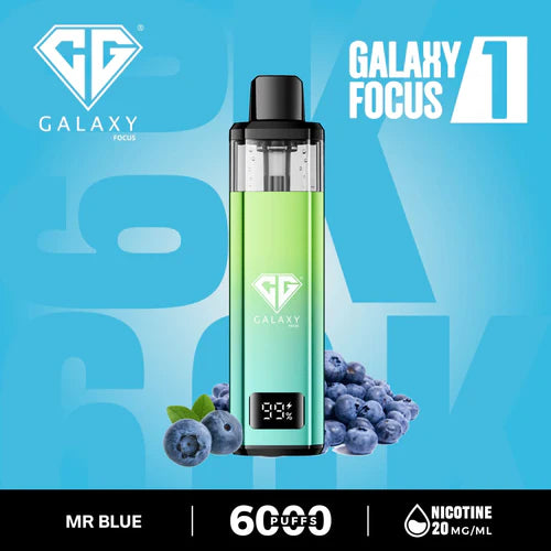 Crystal Galaxy Focus1 6k Puffs Prefilled Pod Kit