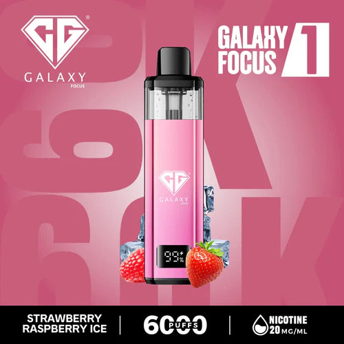 Crystal Galaxy Focus1 6k Puffs Prefilled Pod Kit