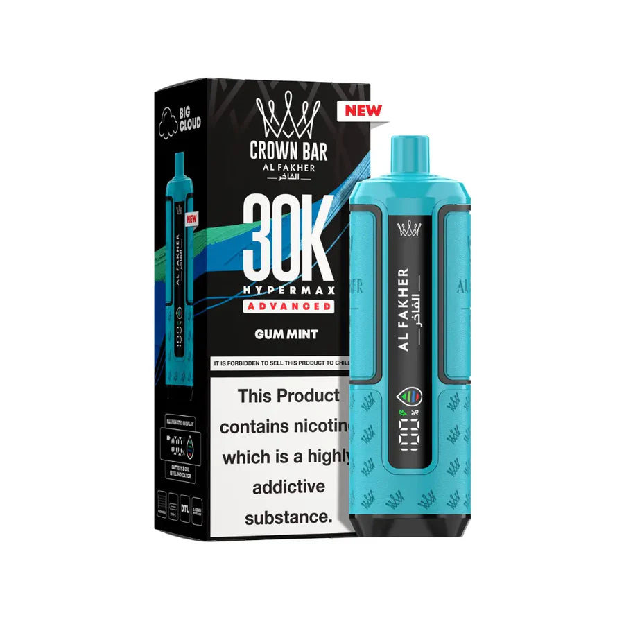 Al Fakher 30K Hypermax Vape Kit - Box of 5