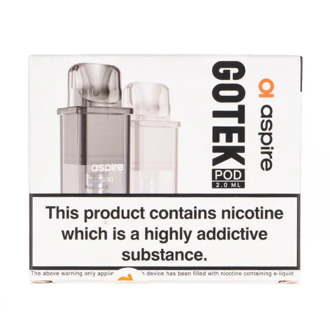 Aspire Gotek Replacement Pods Pack of 2
