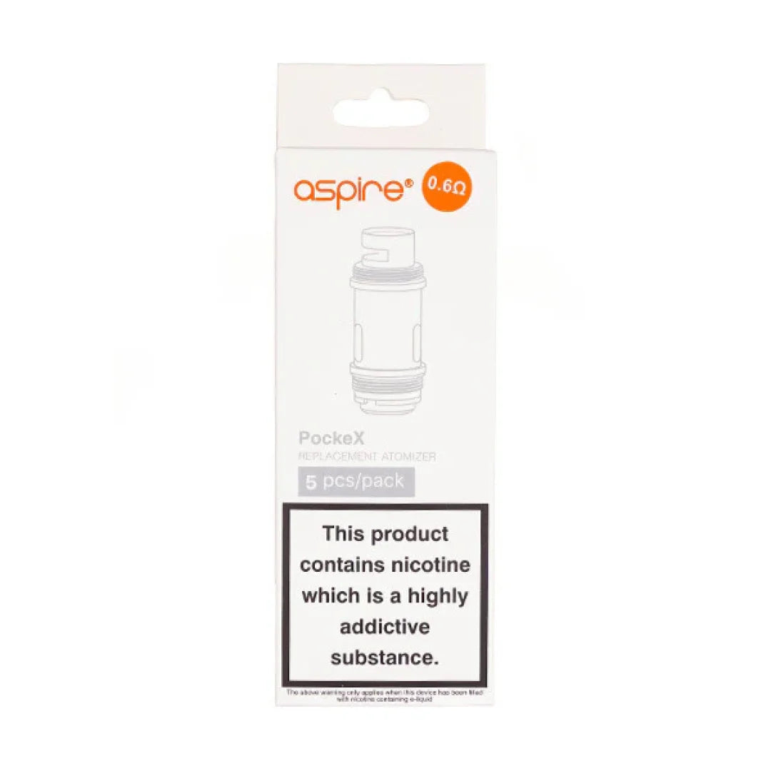 Aspire PockeX Replacement Coils Pack of 5