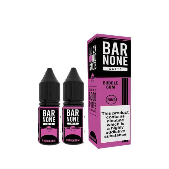Bar None Nic Salt 10ml E-Liquid - Box Of 10