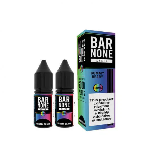 Bar None Nic Salt 10ml E-Liquid - Box Of 10
