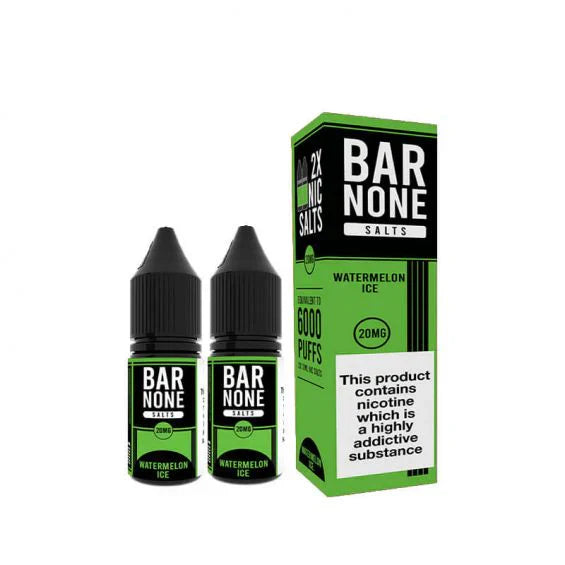 Bar None Nic Salt 10ml E-Liquid - Box Of 10