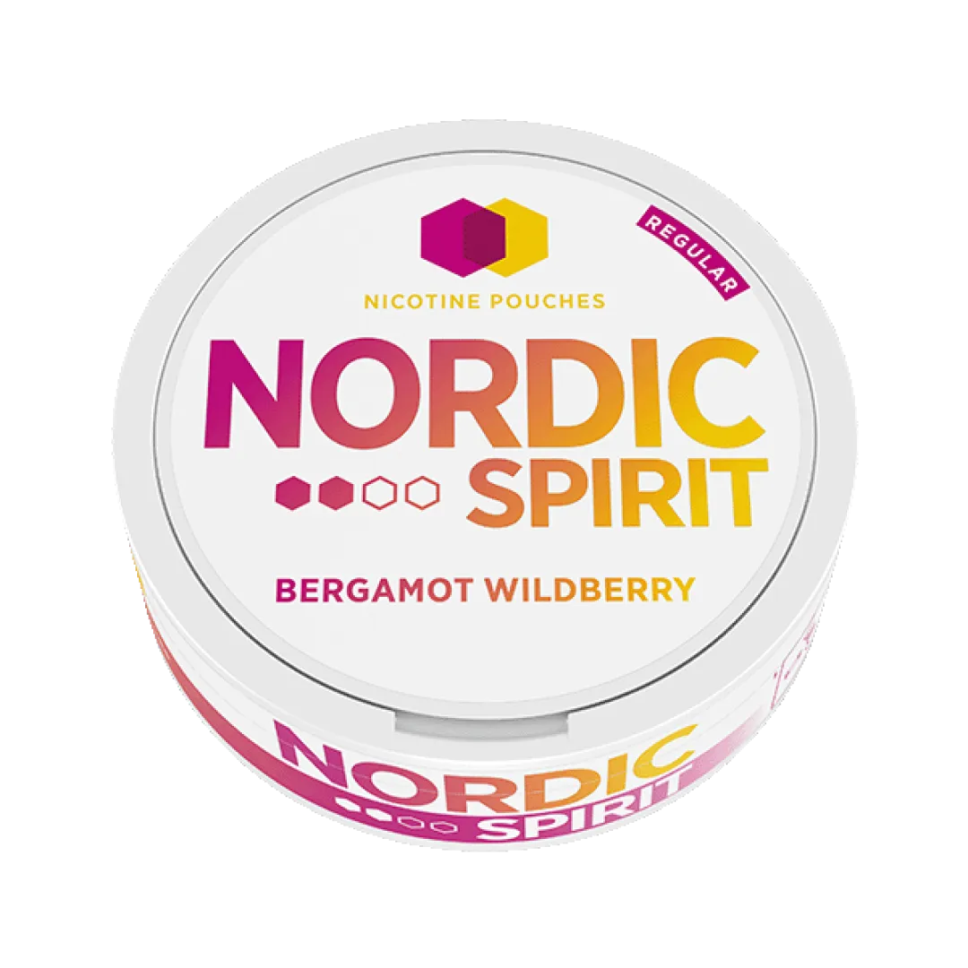 Bergamot Wildberry Nicotine Pouches by Nordic Spirit