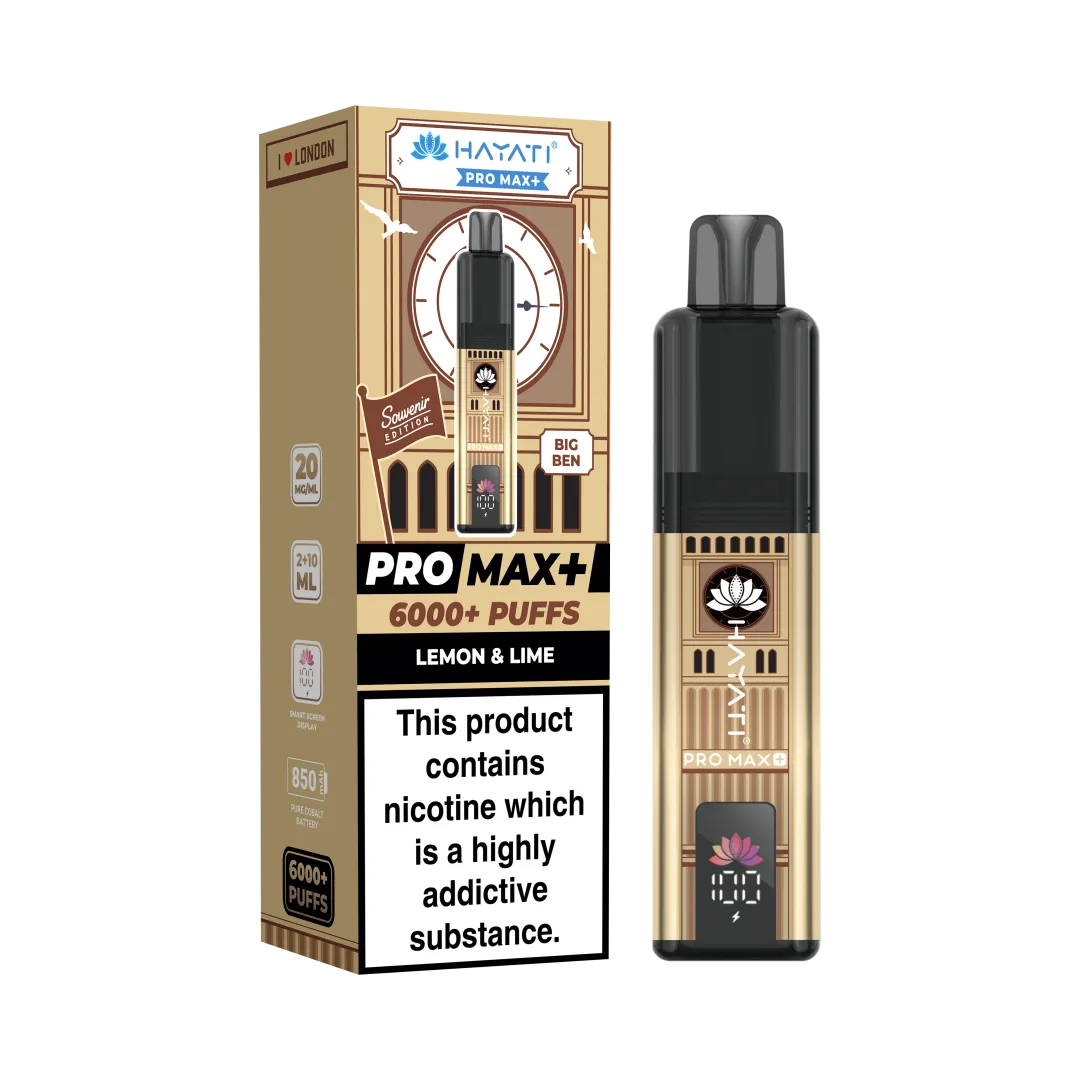 Hayati Pro Max+ 6K Puffs Souvenir Edition